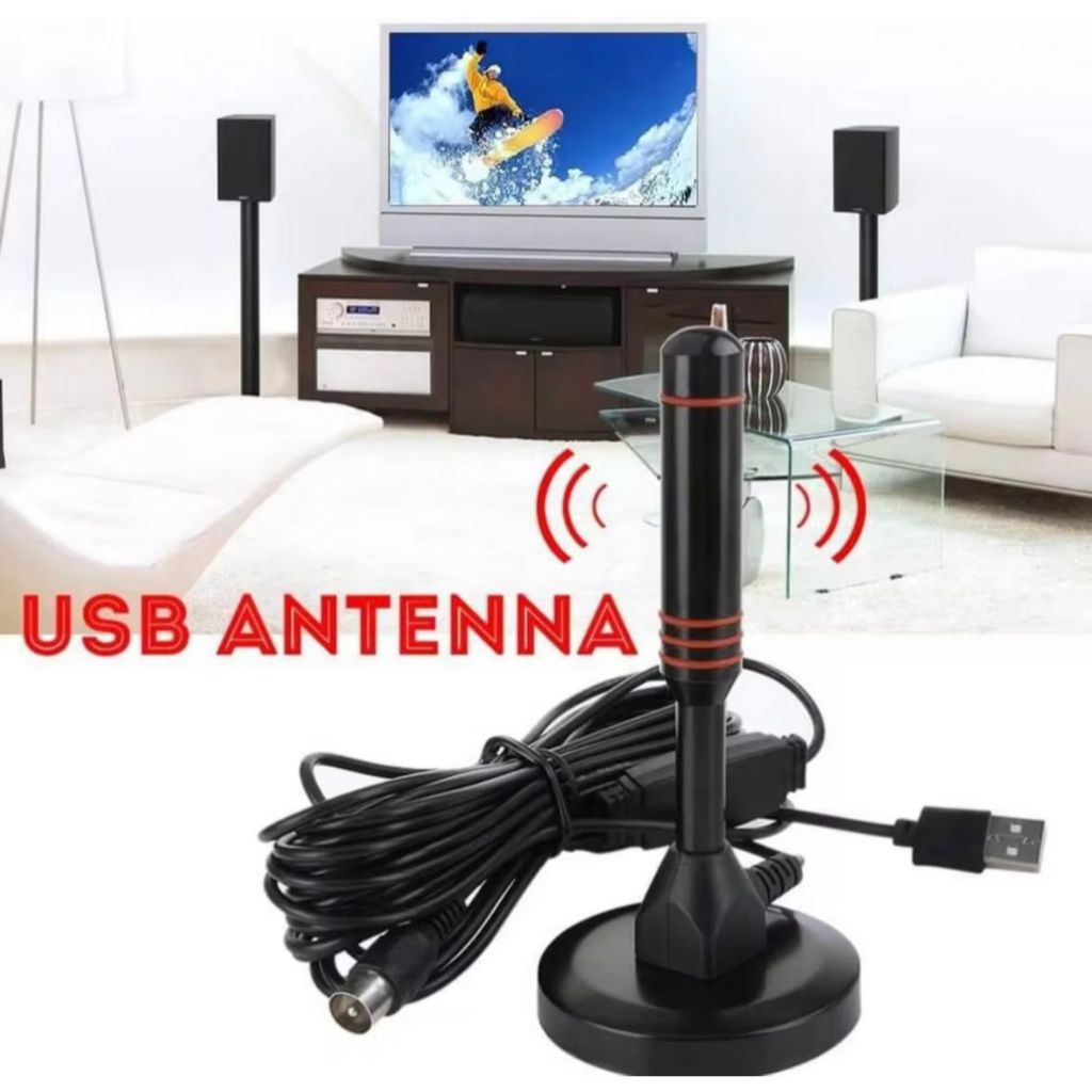 Antena de tv digital hd interna amplificada dab antena 200 milhas ultra hdtv com amplificador vhf/uhf resposta rápida