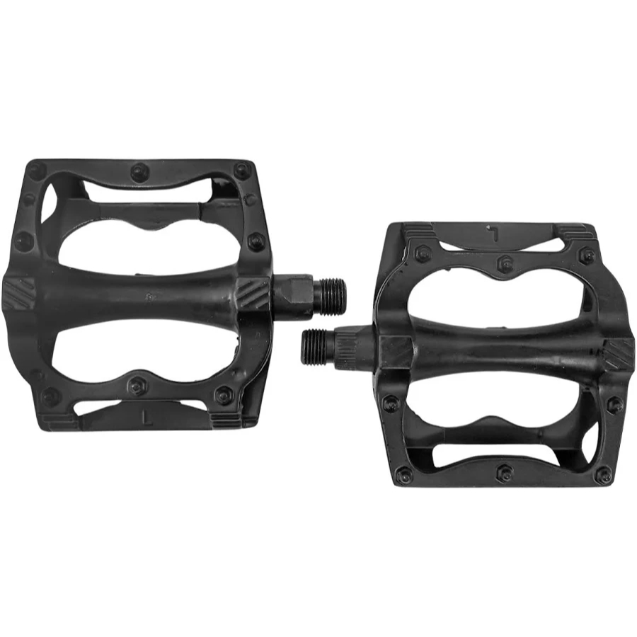 Pedal Plataforma Bike Alumínio Rosca Grossa 9/16 Preto
