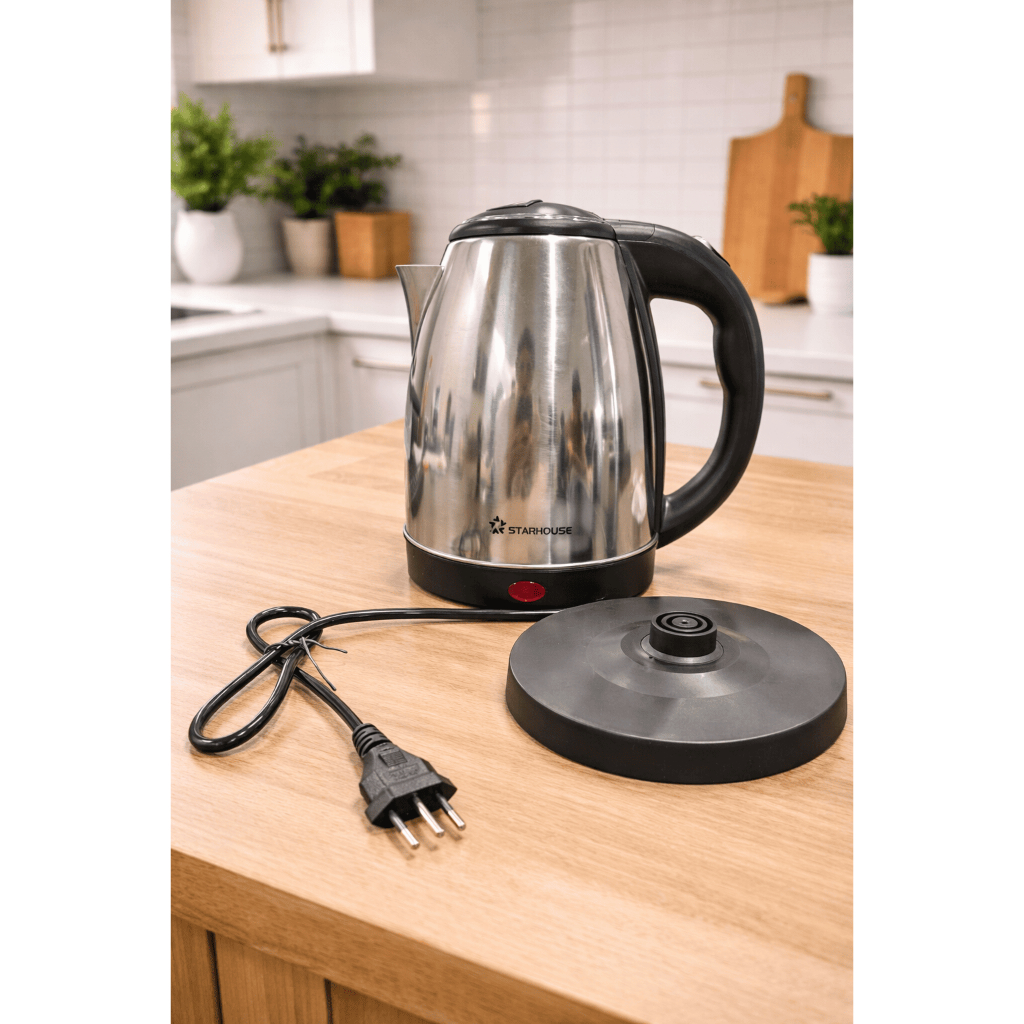 Chaleira Elétrica 1,8 Litros Inox Ideal para Chá, Café e Chimarrão