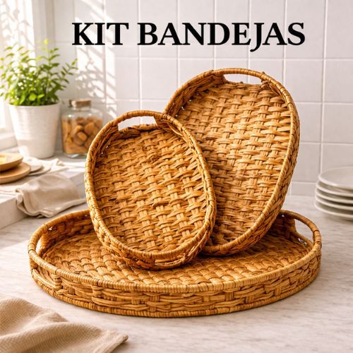 BANDEJA MULTIUSO OVAL SERVIR CAFÉ DA MANHÃ VIME PVC
