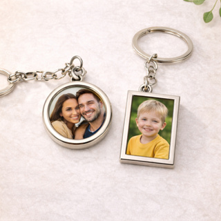 Chaveiro Personalizado com Foto Presente Criativo Namorados Família em Oferta na Shopee
