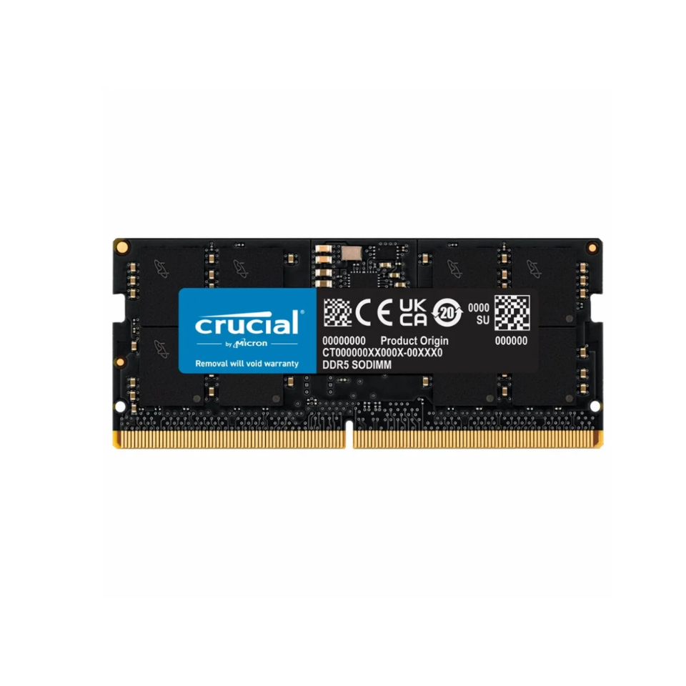 Memória NOTEBOOK 16GB DDR5 4800MHz/1.1V (PC5-38400) CRUCIAL Basics [CB16GS4800]