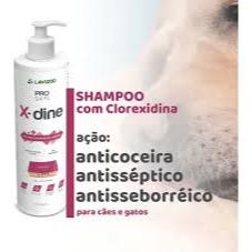 Cetodine Shampoo Dermatológico 500ml Lavizoo - Clorexidina- Antisséptico, Antifúngico Cães e Gatos