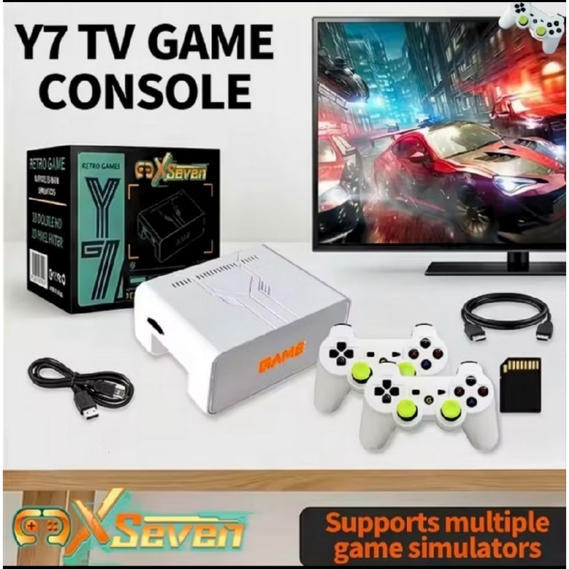 Y7 Game Stick Game Retro. Cartão Sd 128gb Atualizado. o Melhor do Mercado. São 20000 Jogos Sem Travamentos — R$ 460,00 em Shopee
