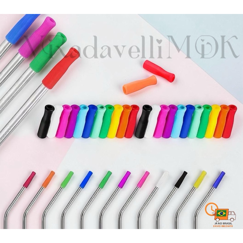 PONTA DE CANUDO FINO DE 6MM REUTILIZAVEL em Oferta na Shopee