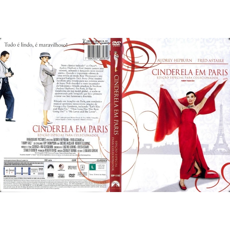 Cinderela Em Paris   (Fred Astaire)  (Audrey Hepburn)  dublado e legendado C0170 Cinderela Em ParisNeste clássico indica