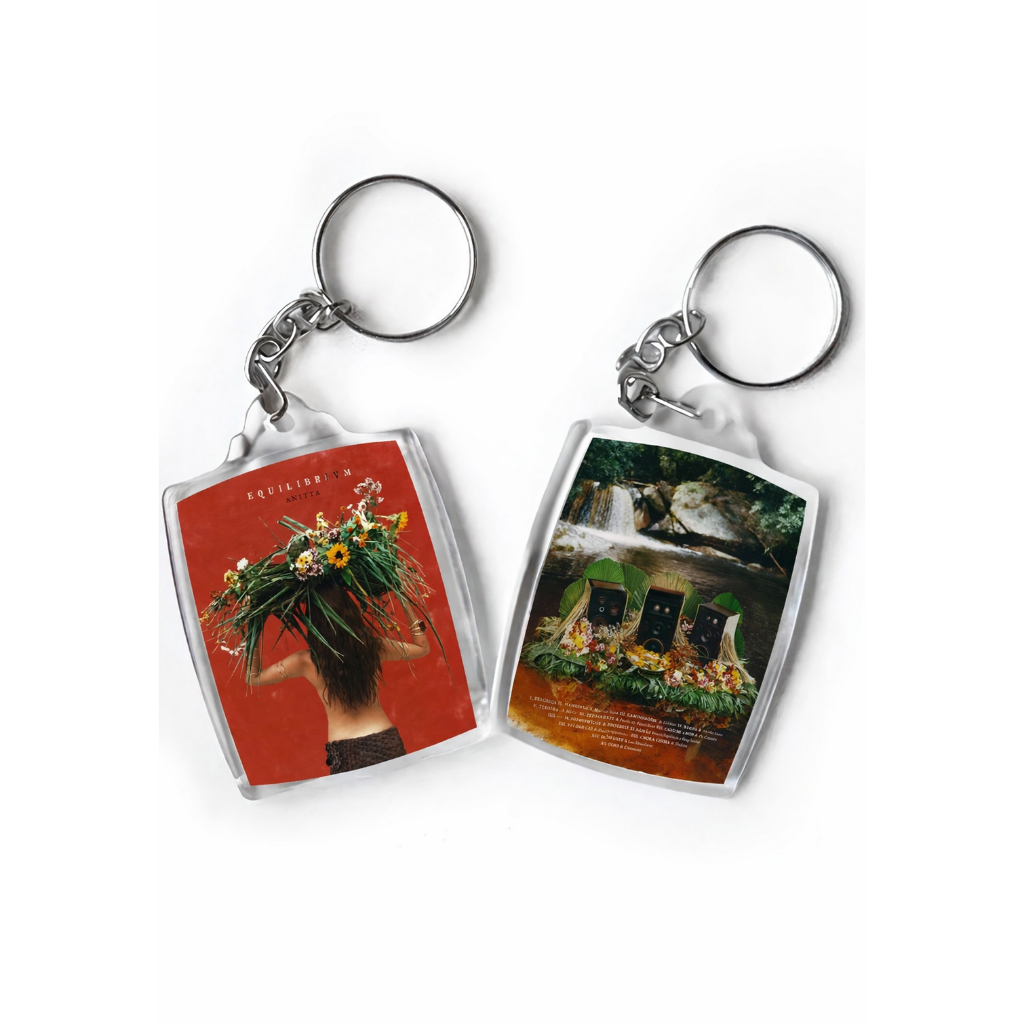 Chaveiro Acrílico 3x4 Personalizado EQUILIBRIVM Anitta