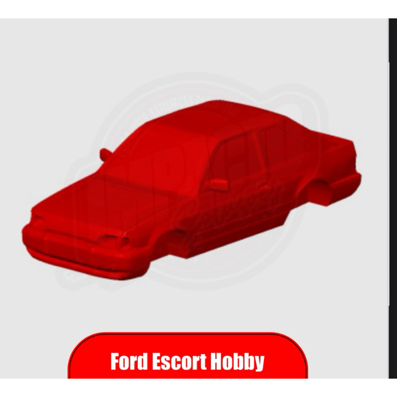 miniatura ford escort hobby