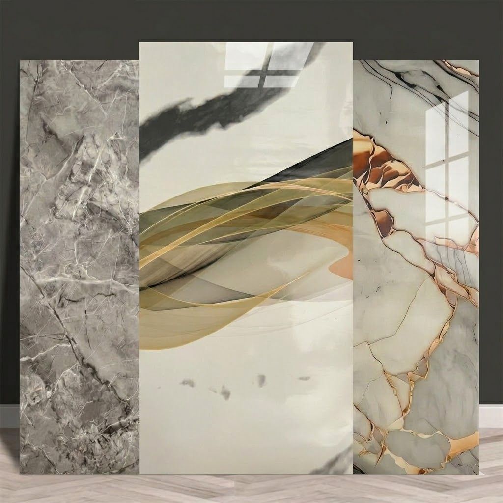 Kit 50/40/30/20/10 Placa Adesiva Mármore 3d Auto Colante Para Parede