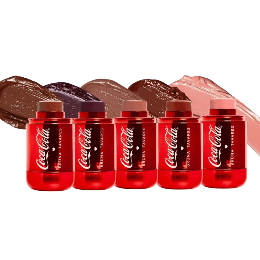 BT x Coca-Cola Stick Blush Bruna Tavares – Blush Cremoso Multifuncional com Acabamento Natural
