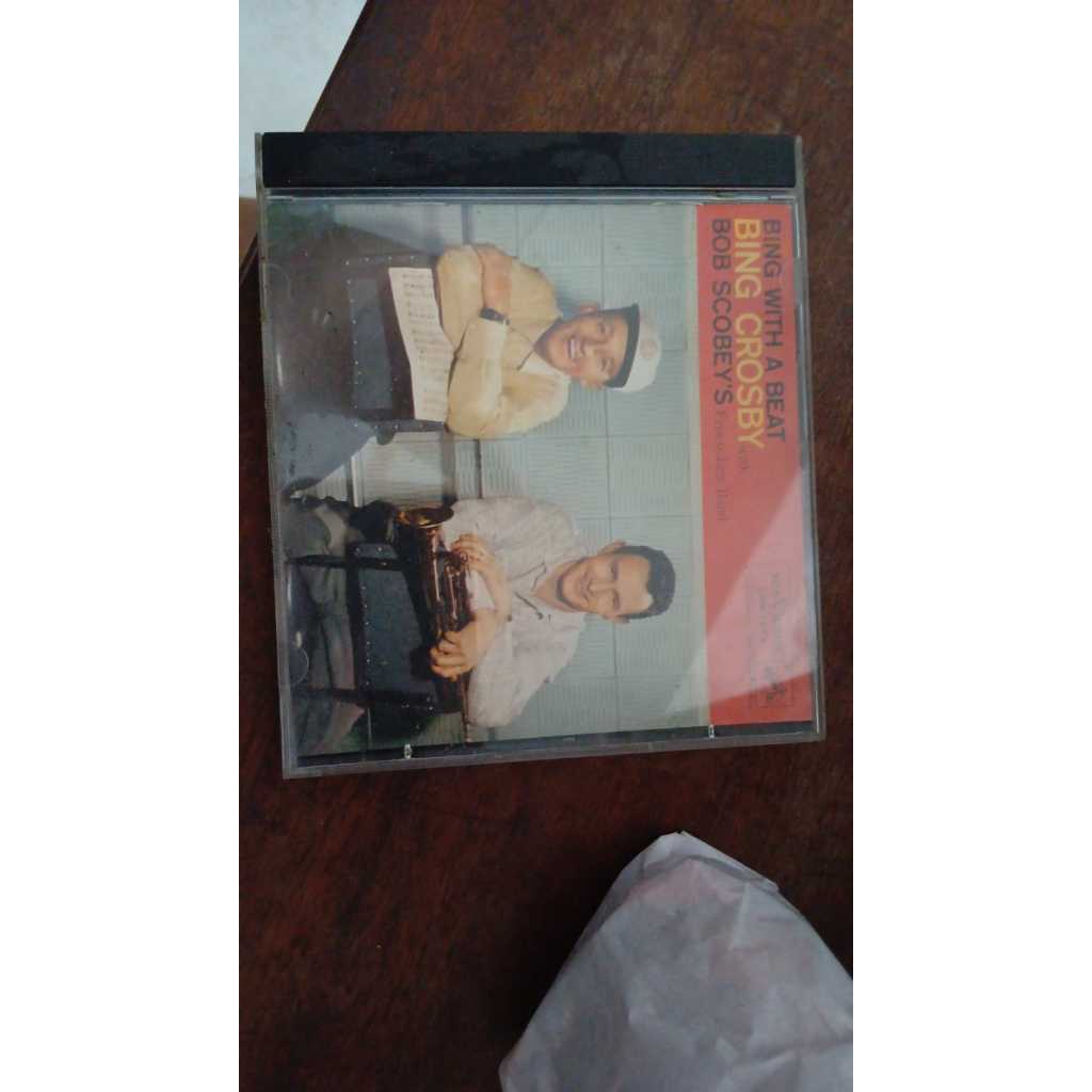 CD BING WITH A BEAT BING CROSBY BOB SCOBEY'S  3055 A