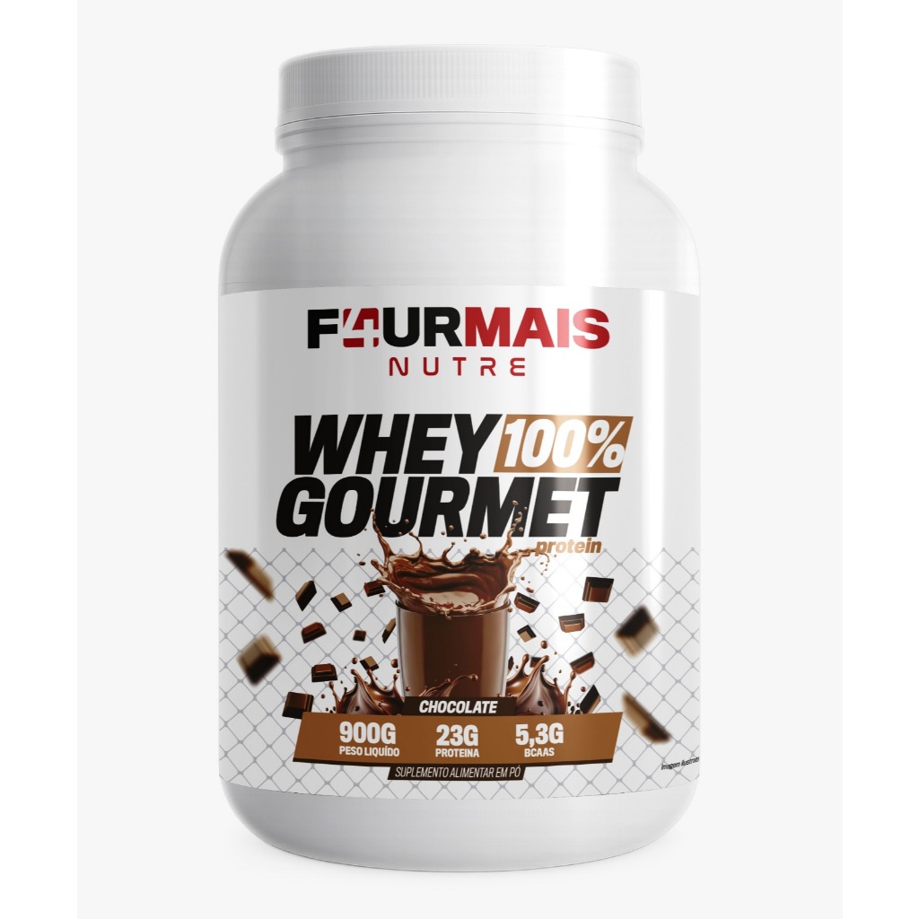 Whey Protein 100% Gourmet 900g