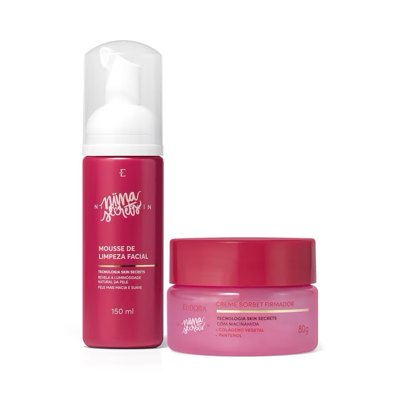 Niina Skin Skincare Eudora Mousse de Limpeza, Sorbet Firmador