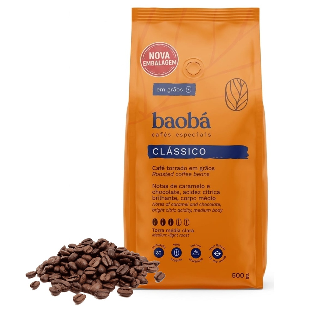 Café em Grãos Baobá Especial Clássico 500g