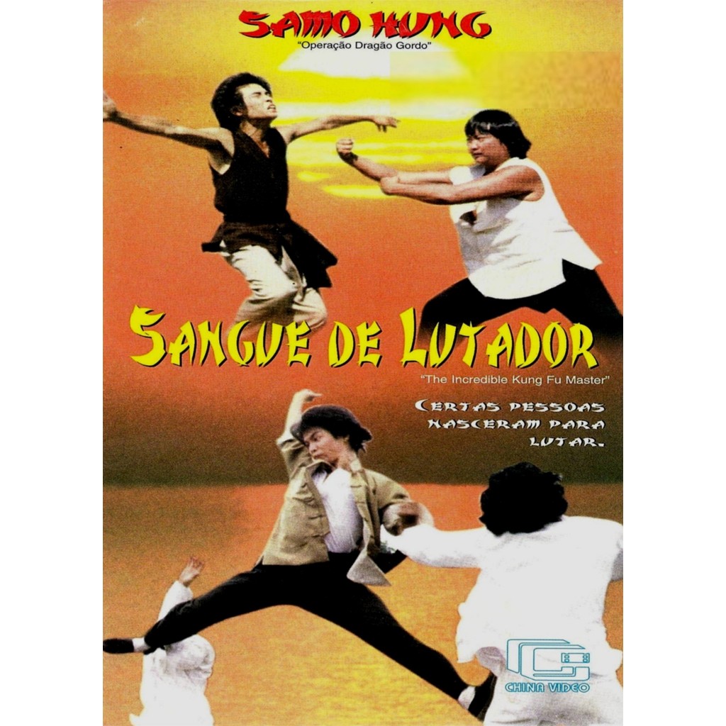 VHS/DVD SANGUE DE LUTADOR (The Icredible Kung fu Master) Dublado/com Sammo Hung, Tung Wei, Kao Fei.