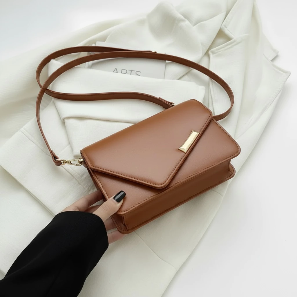 Bolsa Feminina Minimalista De Ombro e Transversal — imagem 1