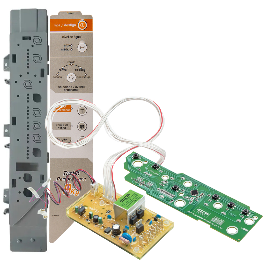 Placa Compatível Lavadora Roupa Brastemp Bwf09a Bwc10 Bwg10a BWC11A ESCOLHA A VARIAÇÃO