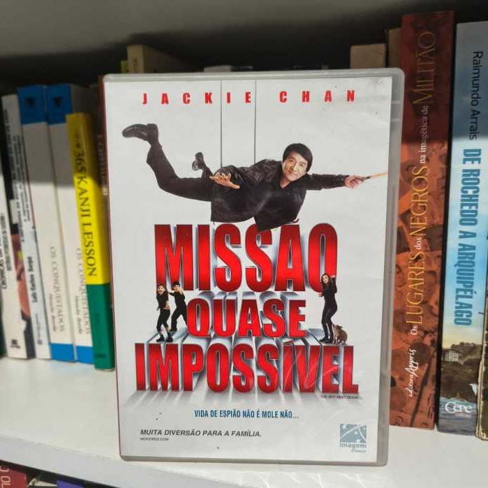 DVD MISSÃO QUASE IMPOSSÍVEL - JACKIE CHAN (DUBLADO)
