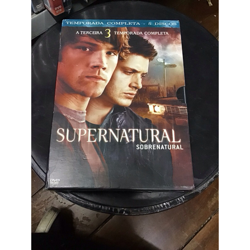 Box Terceira Temporada - Supernatural
