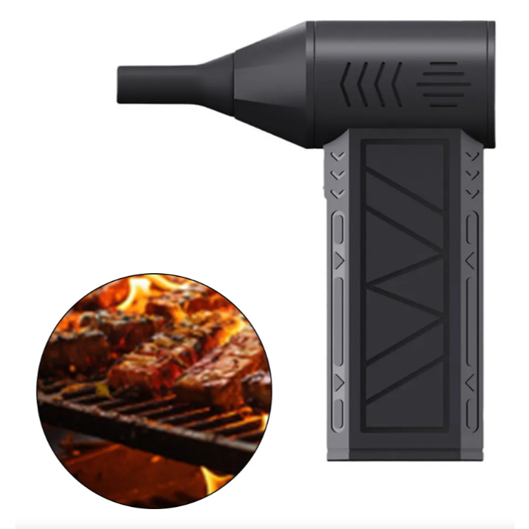 Mini Soprador Ventilador De Ar Turbo 130000 Rpm - Sem Fio - 3 Velocidades Bateria Recarregavel - Compacto e Resistente — imagem 2 de 2