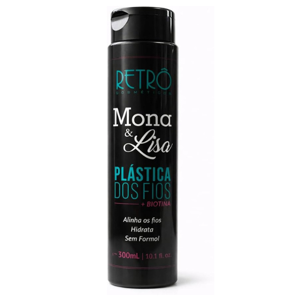 Escova Progressiva Mona E Lisa Retrô 300ml - Alisamento - Pupita