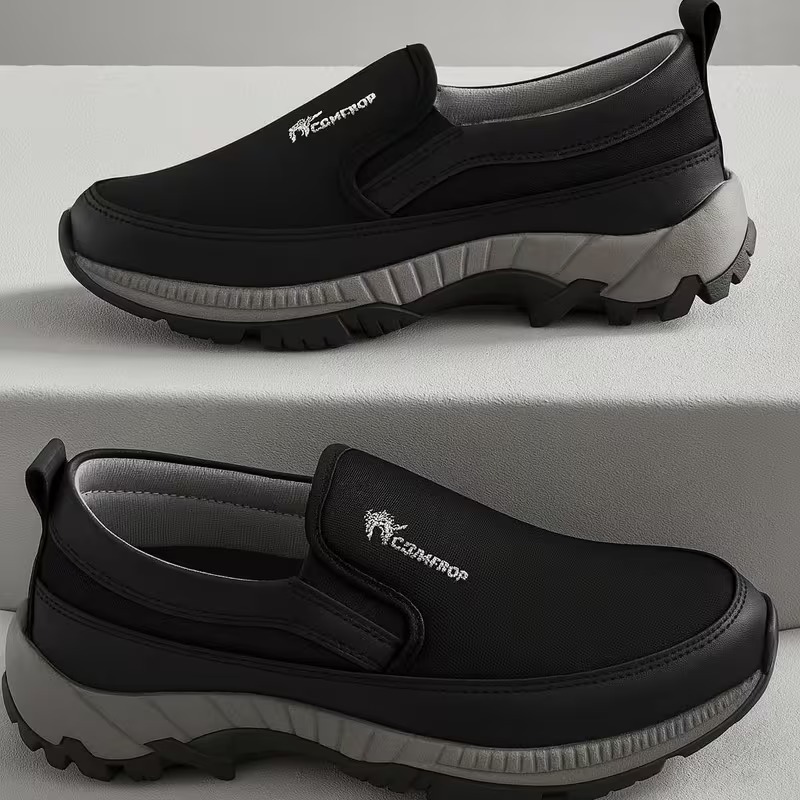 Sapatilha Tênis Mocassim Casual Masculino Calce Fácil Confortável Ortopédico Leve respirável