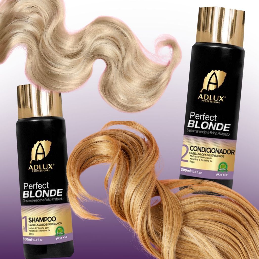 Kit Violux Adlux Original Maravilhoso Desamarelador Original