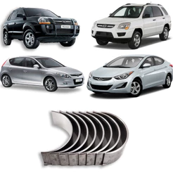 Bronzina De Biela std para Sportage Tucson Elantra I30 2.0 16v G4gc