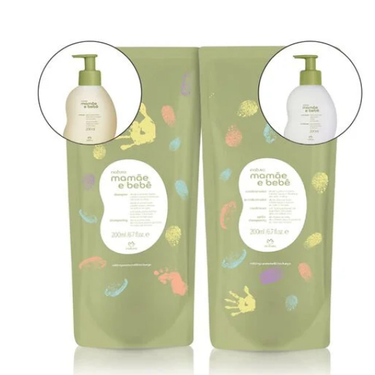 Kit Refil Shampoo + Condicionador Natura Mamãe E Bebê- original