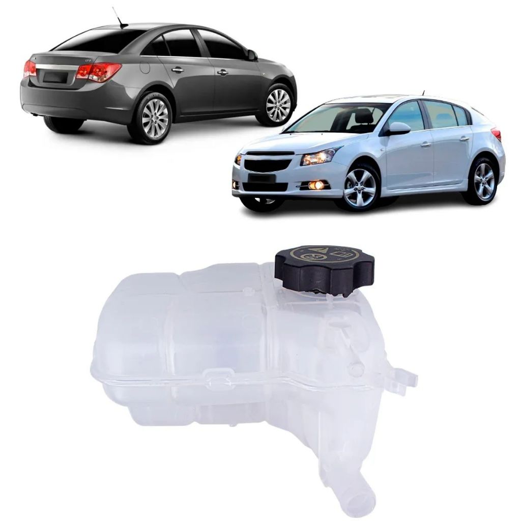 Reservatorio Agua Radiador GM Chevrolet Cruze 2012 2013 2014 2015 2016 - C/ Tamp