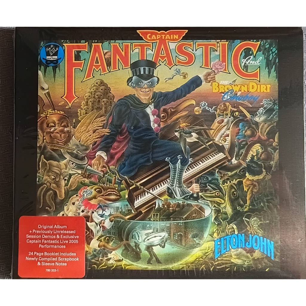 cd Elton John -captain fantástic- (novo/lacrado)