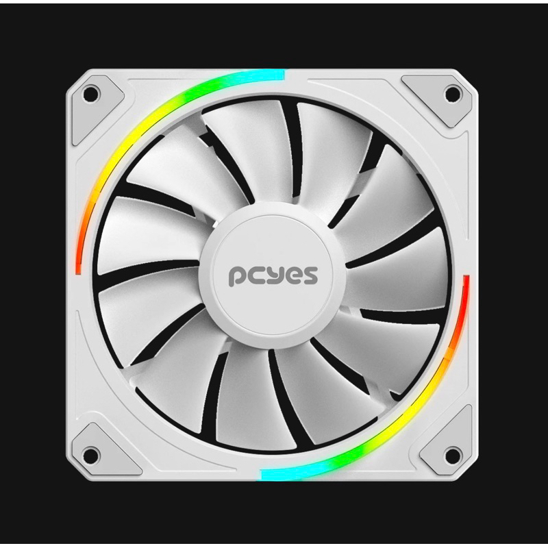 COOLER FAN PCYES SANGUE FRIO 3 ARGB WHITE GHOST 120MM