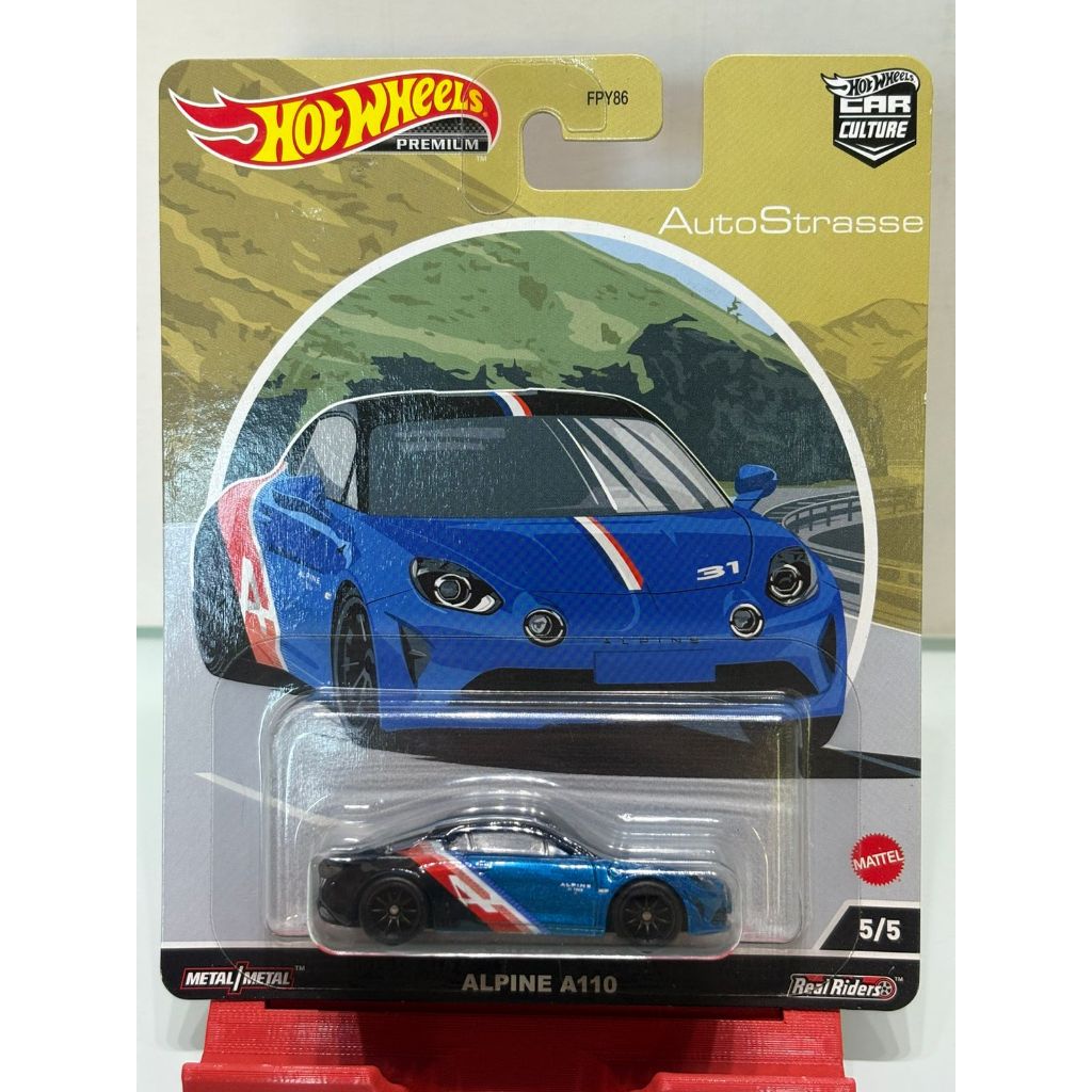Miniatura Alpine A110 1:64 Hot Wheels Premium Car Culture – Colecionável Mattel