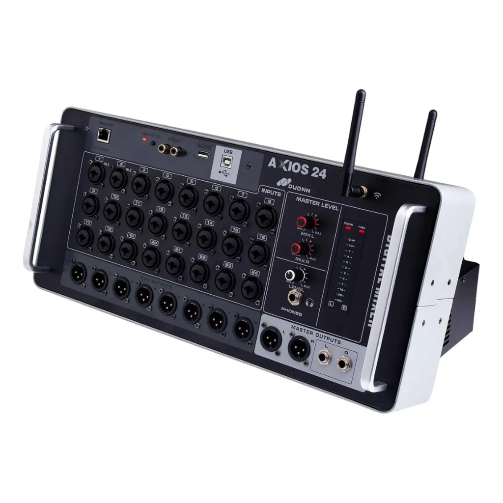 Imagem Mesa De Som Digital Duonn Sound Axios 24 Rack 24 Canais