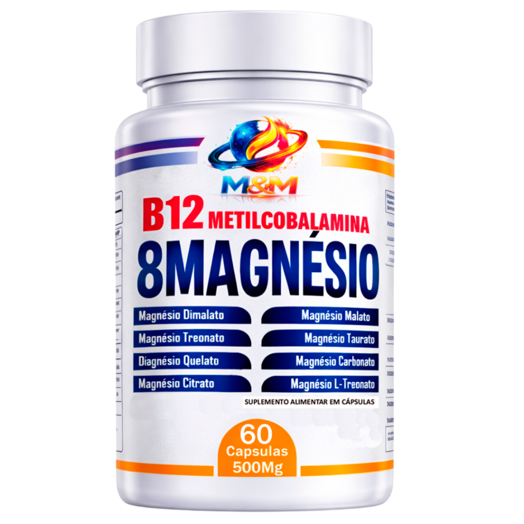 8 Magnésios + B12 Metilcobalamina