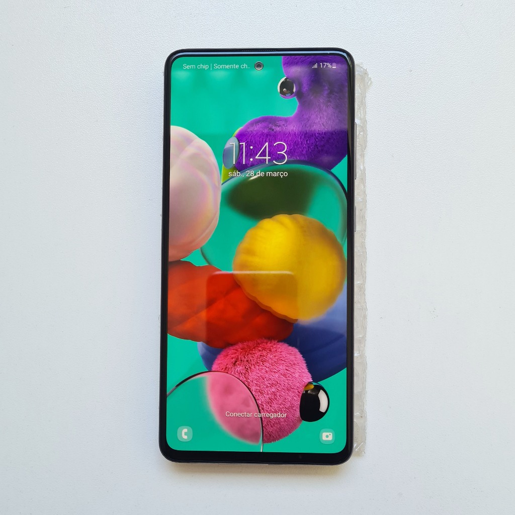 Celular Samsung Galaxy A51 128GB Azul 4GB RAM Promoção