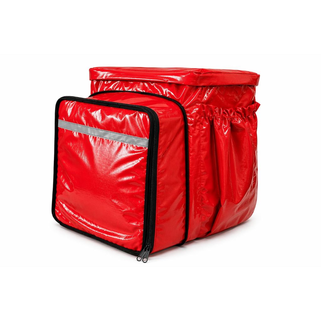 Mochila Térmica Delivery 80L Impermeável Grande Reforçada Motoboy Ifood Uber keeta 99 food Entregas