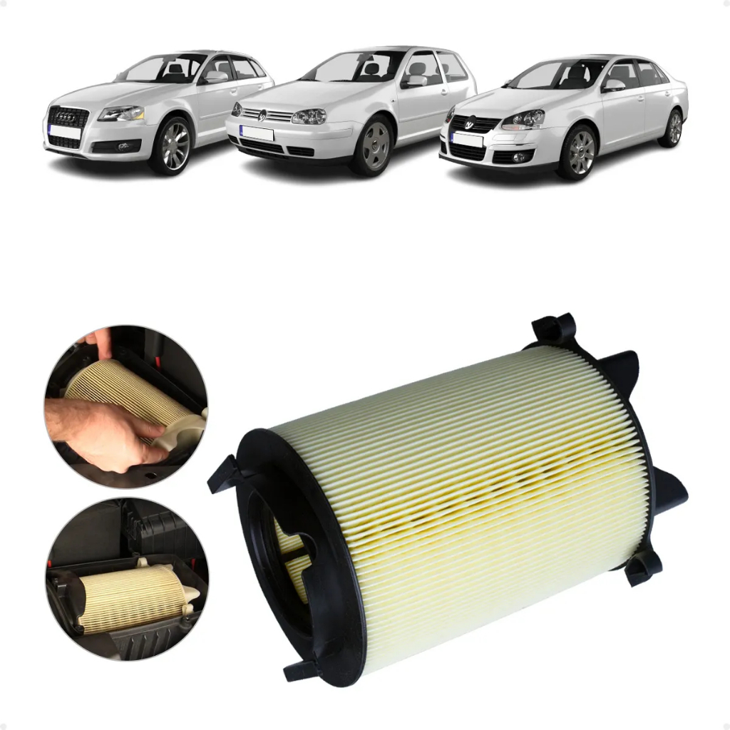 Filtro De Ar Motor Jetta 2.0 Flex Ano: 2010 2011 2012 2013