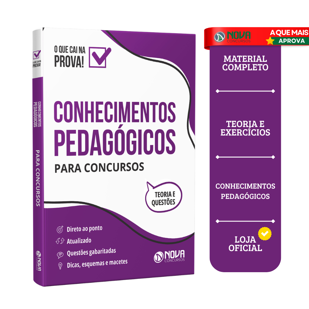 Imagem Apostila Conhecimentos Pedagógicos para Concursos