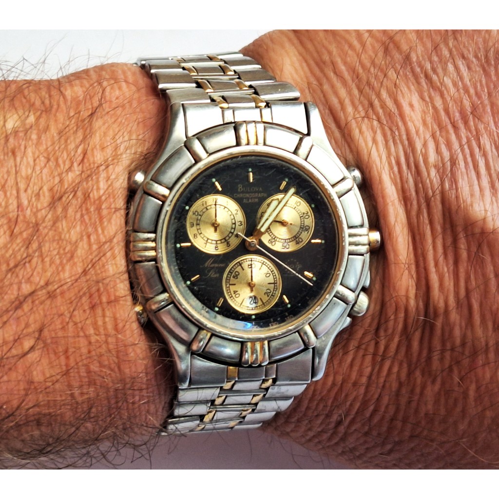 AN2908= COM DEFEITO ANTIGO RELOGIO BULOVA VER DETALHES EM DESCRIÇAO