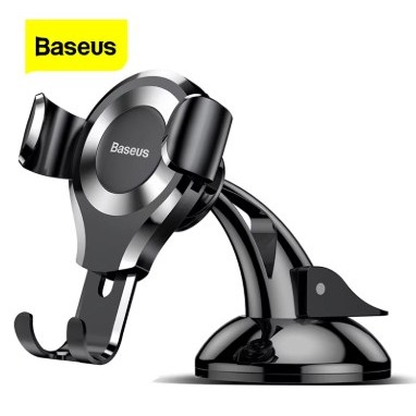 Suporte veicular celular BASEUS automático Ventosa Painel Para-brisa Universal Ajustável Premium