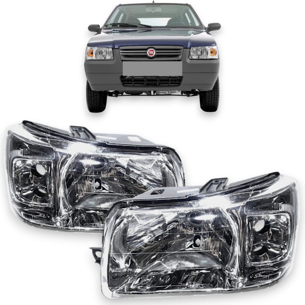 FAROL UNO MILLE FIRE ECONOMY FIORINO 2004 2005 2006 2007 2008 2009 2010 2011 2012