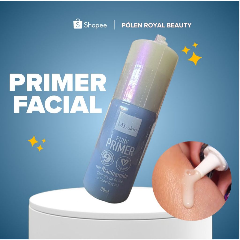 Primer Facial - Miss Lary pure primer 30ml
