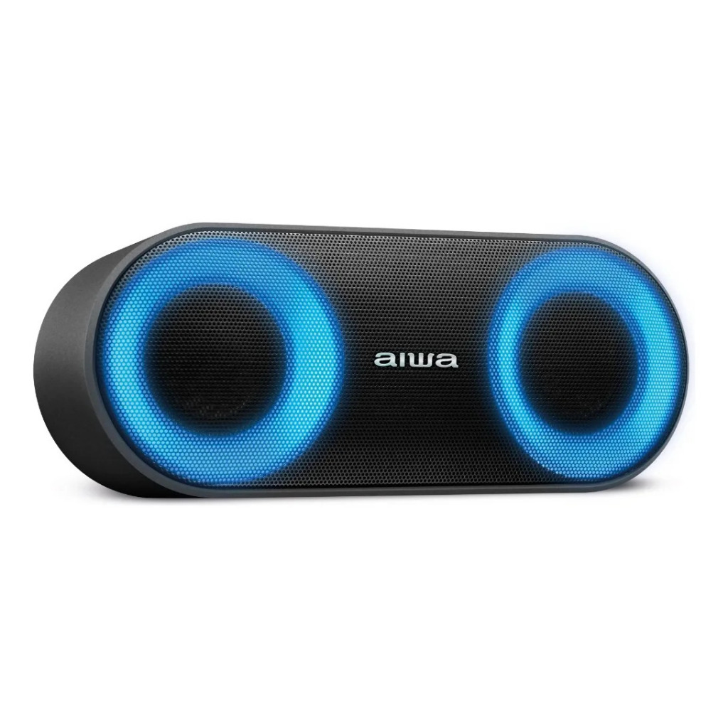Aiwa AWS-SP-01 Caixa De Som Speaker Bluetooth Cor Preto Aiwa