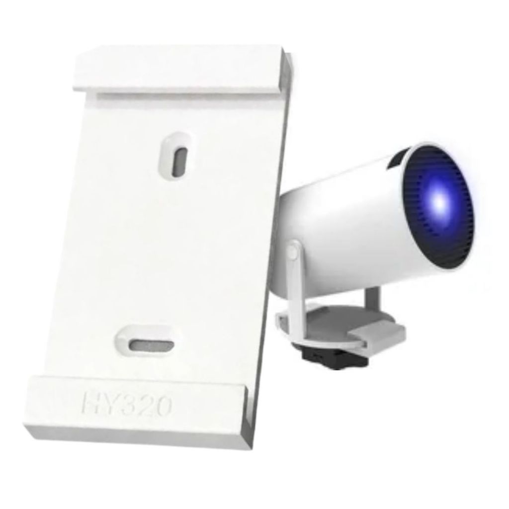 Suporte Projetor HY300 Ajustável Teto e Parede Preto com Kit Instalação