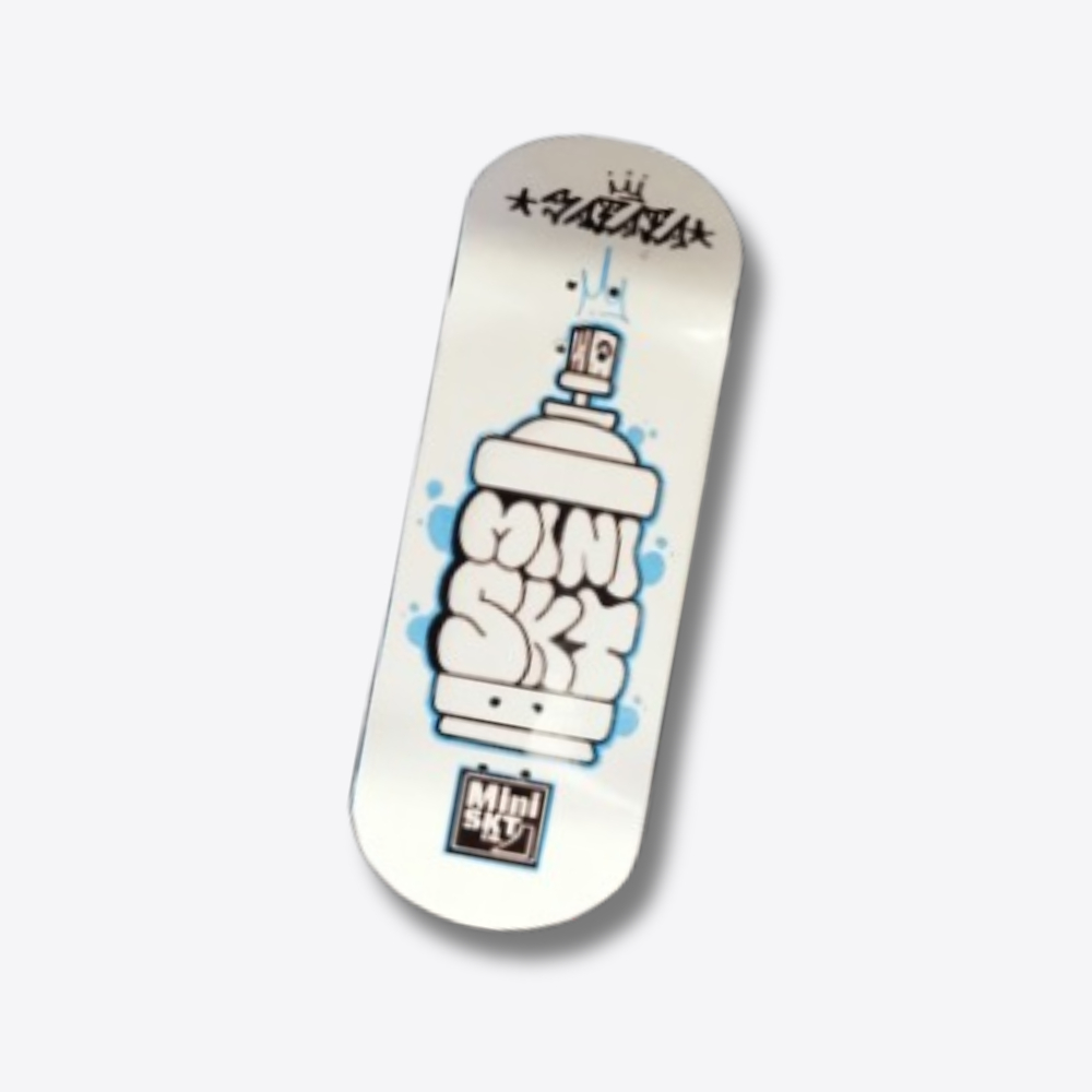 Deck Shape Profissional em Maple 34mm ou 36mm STREET-V3 MID para Fingerboard e Skate de Dedos modelo "Spray"