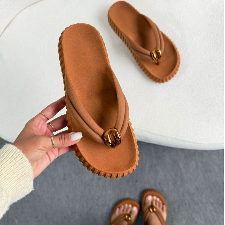 Papete Polly Chinelo Feminino Plataforma Tratorada Macia Confortável Antiderrapante Premium