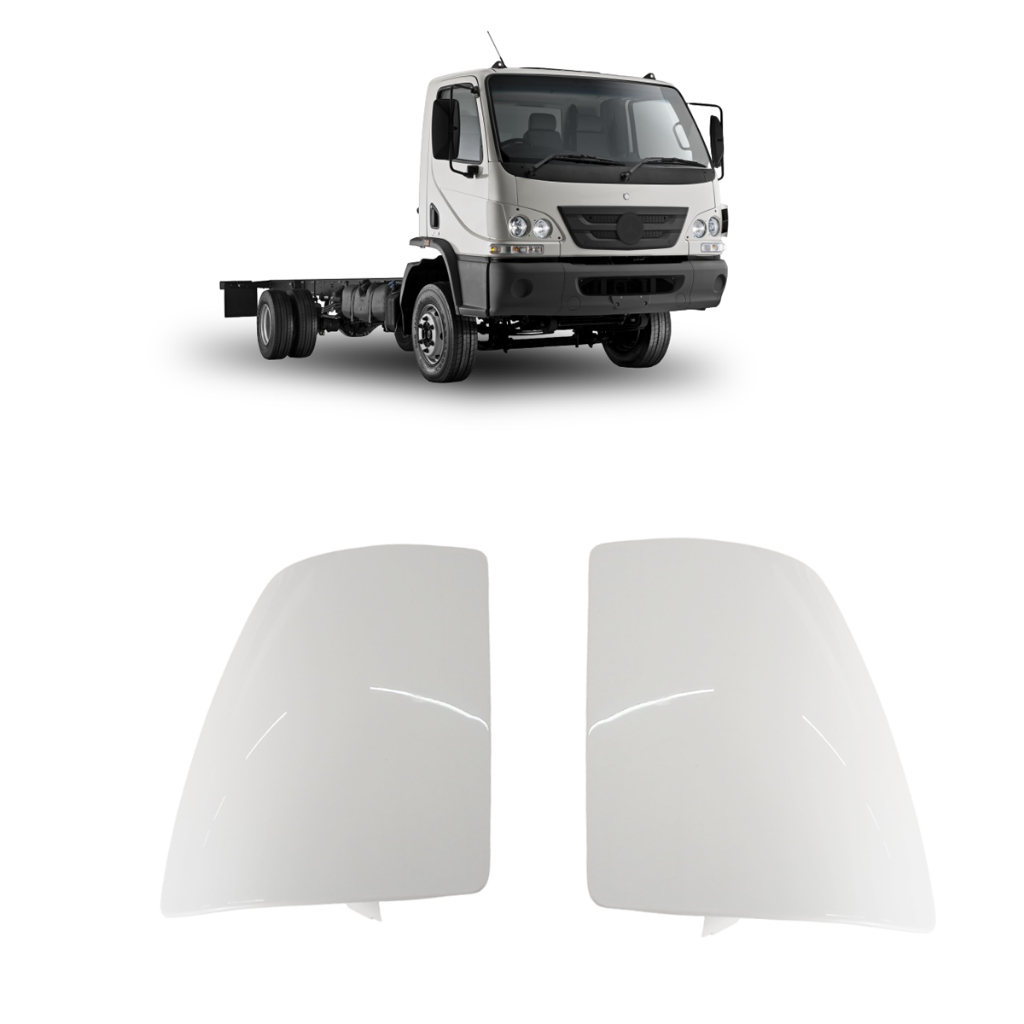 Defletor Lateral Moldura Farol Mb Accelo 715 815 1316 - Plástico