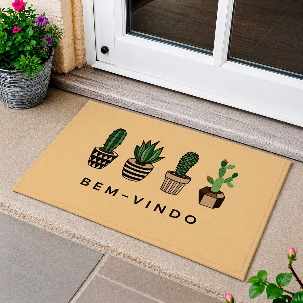 TAPETE PARA PORTA DECORATIVO - 40X60 - MODERNO