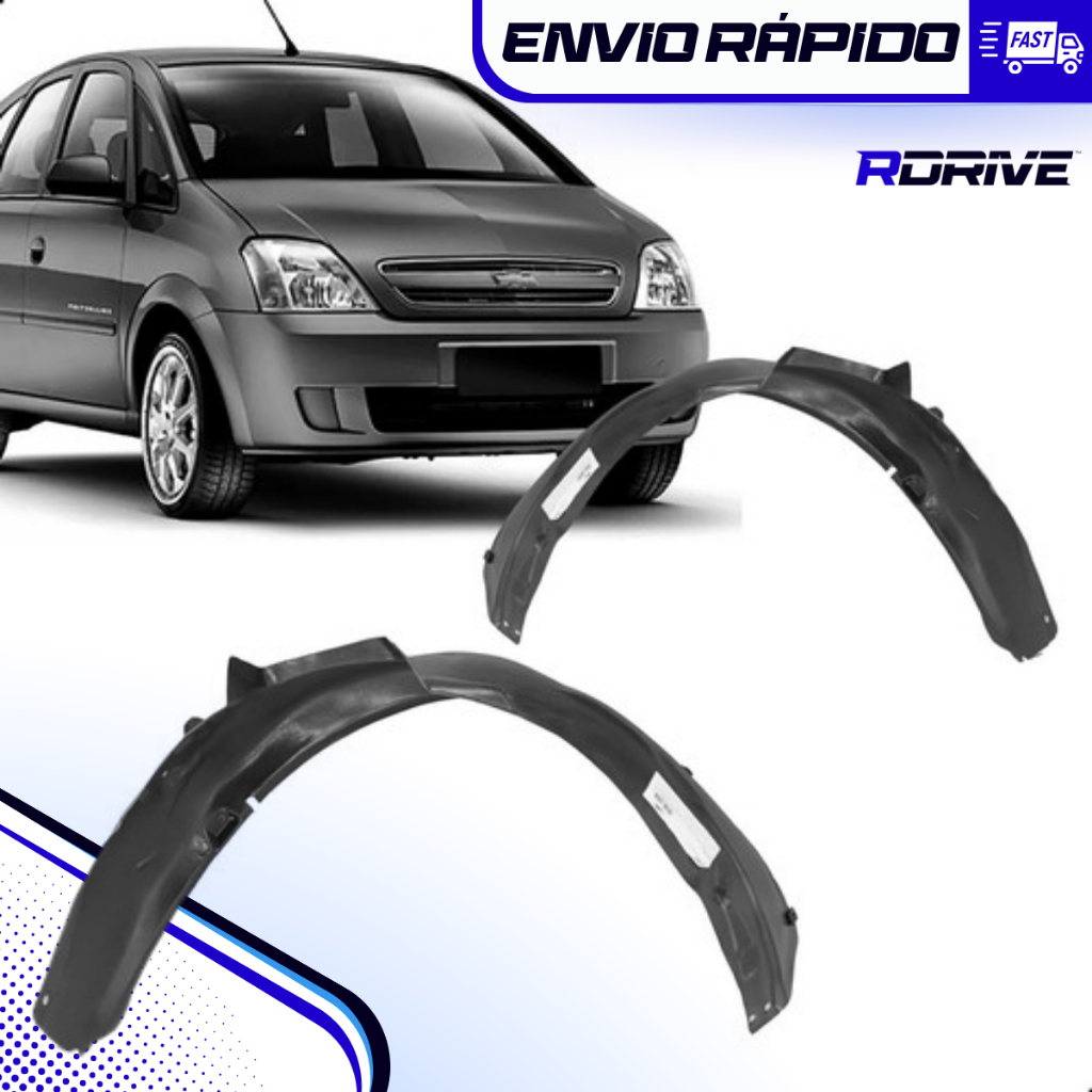 Parabarro Meriva 2002 a 2012 Dianteiro Direito ou Esquerdo Unitário Chevrolet Molde Original